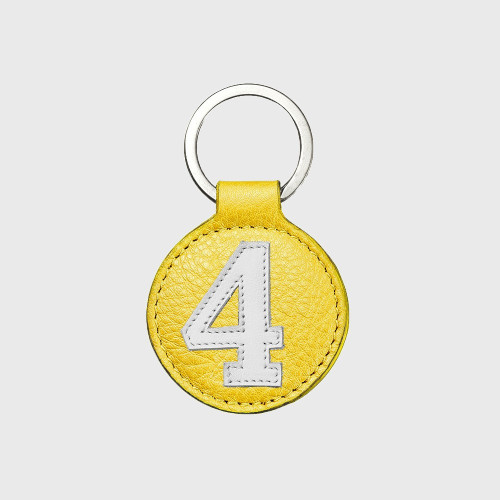 porte-cles-homme-cuir-jaune-tendance