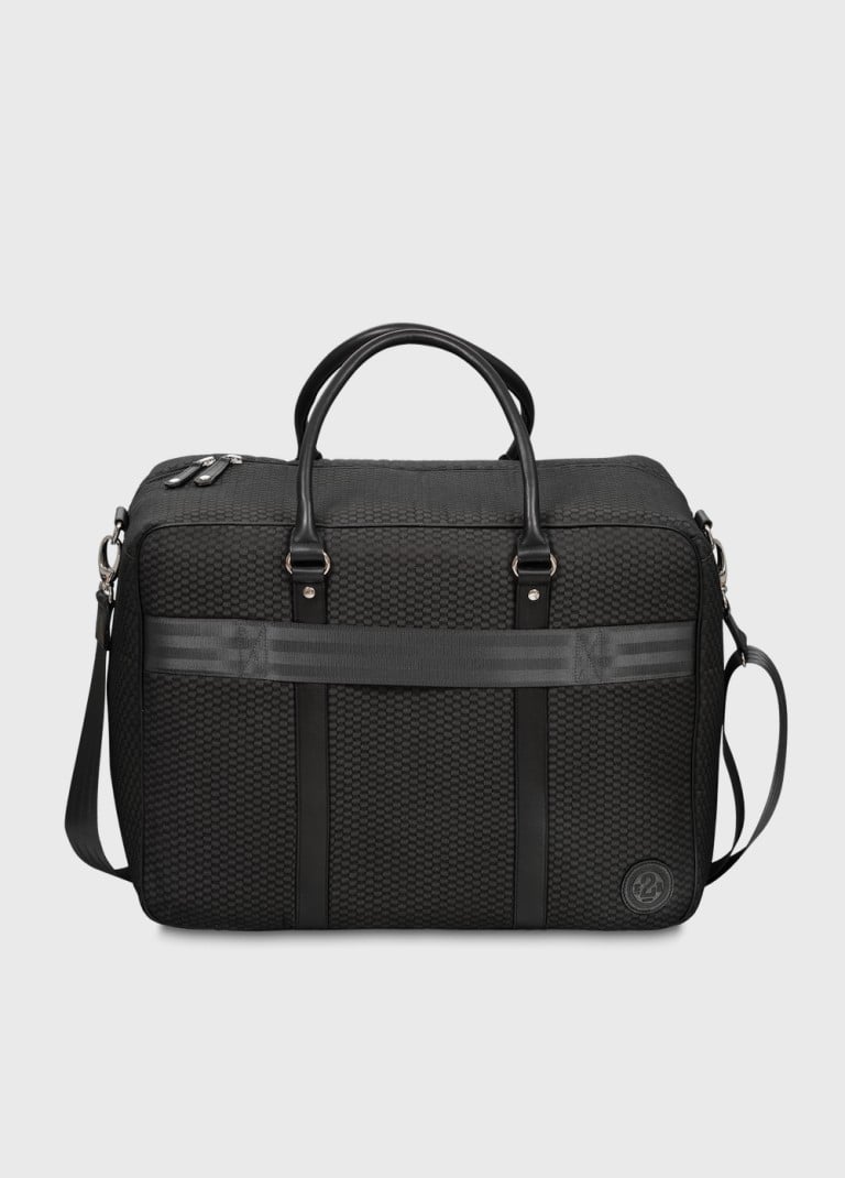 Black carry on bag for man Andrew