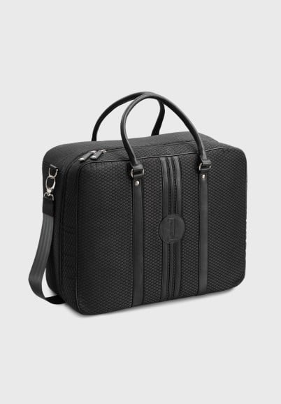 Black carry on bag for man Andrew