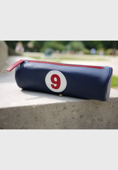 copy of Pencil case in blue leather