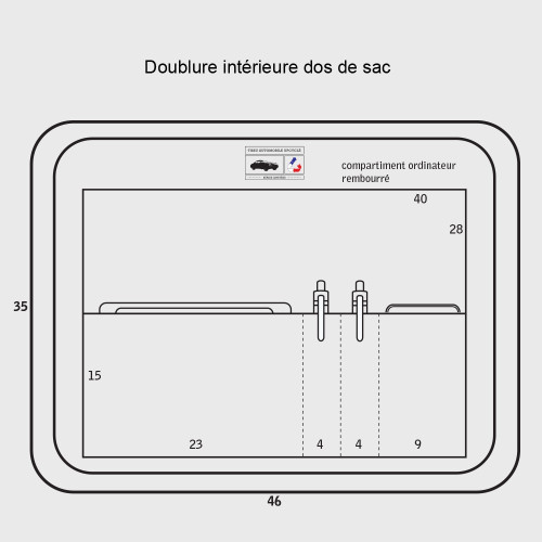 Bagage cabine homme toile et cuir rétro automobile Andrew - E2R