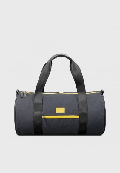 Steevy sport bag for men in fabric and leather number 8