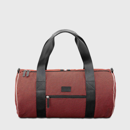 Sac de sport tendance homme en tissu rouge