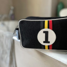 Sustainable toiletry bag bobby with Belgian colours