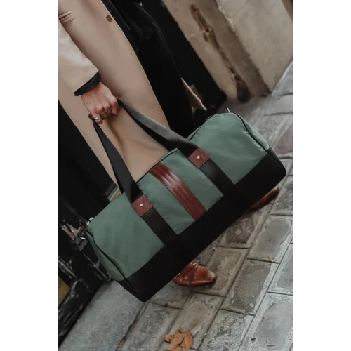 Sacs Bagages | Grand sac de voyage en tissu automobile upcyclé
