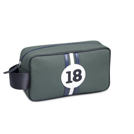 trousse de toilette éco-responsable kaki foamé