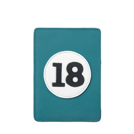 Protège passeport Turquoise | Etui éco-responsable