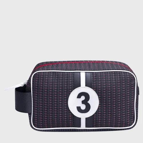 Trousse de toilette homme en tissu tressé | Sobre et élégante