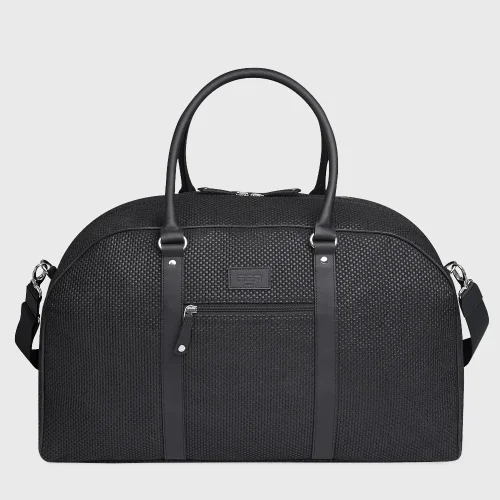 Sac de voyage en tissu tressé | sac week-end pour homme