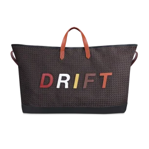 Sac cabas et sa housse ordinateur amovible CARMEN - Motif Rouge, blanc, jaune, marron, orange