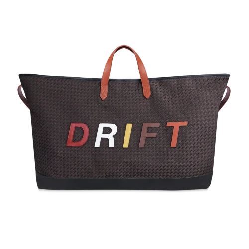 Sac cabas et sa housse ordinateur amovible CARMEN - Motif Rouge, blanc, jaune, marron, orange