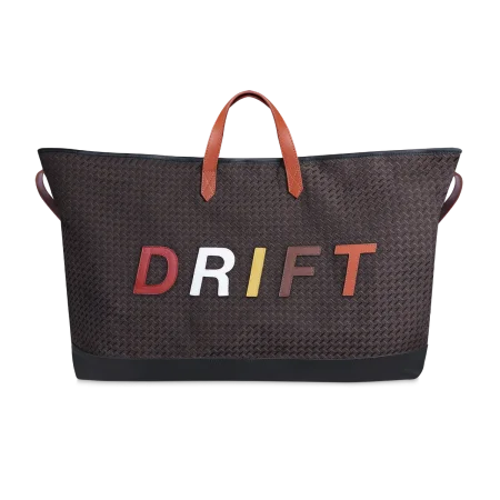 Sac cabas et sa housse ordinateur amovible CARMEN - Motif Rouge, blanc, jaune, marron, orange