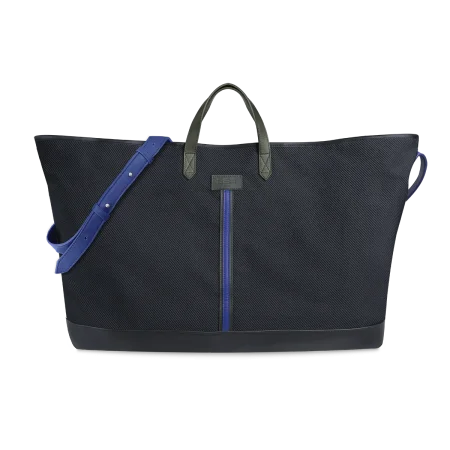 Sac cabas et sa housse ordinateur amovible CARMEN - Motif Bleu, Rouge, Blanc, Kaki, Jaune