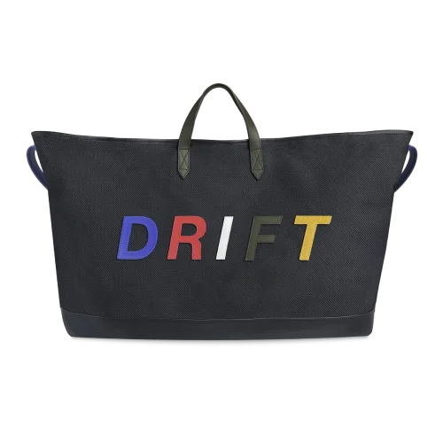 Sac cabas et sa housse ordinateur amovible CARMEN - Motif Bleu, Rouge, Blanc, Kaki, Jaune