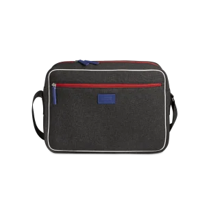 Sac ordinateur Carlos - Motif Numéro 1, Bleu, Blanc & Rouge 2