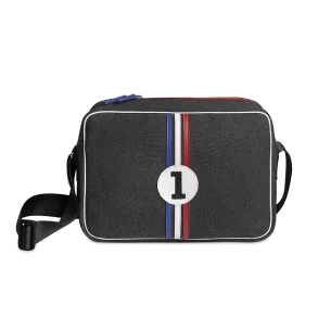 Sac ordinateur Carlos - Motif Numéro 1, Bleu, Blanc & Rouge