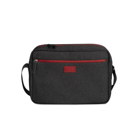 Sac ordinateur CARLOS - Motif Numéro 7, Vert, Blanc & Rouge