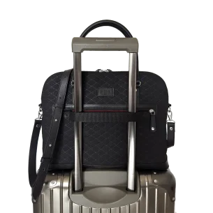 Sac ordinateur Simona - Motif Numéro 1 Noir 2