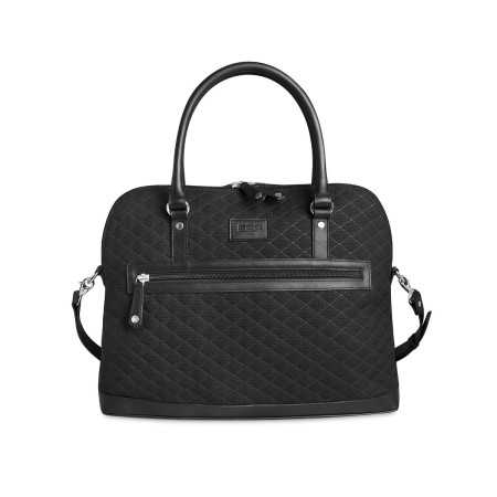 Sac ordinateur Simona - Motif Numéro 1 Noir
