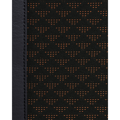Sac ordinateur Simona - Motif Noir Marron  Kaki