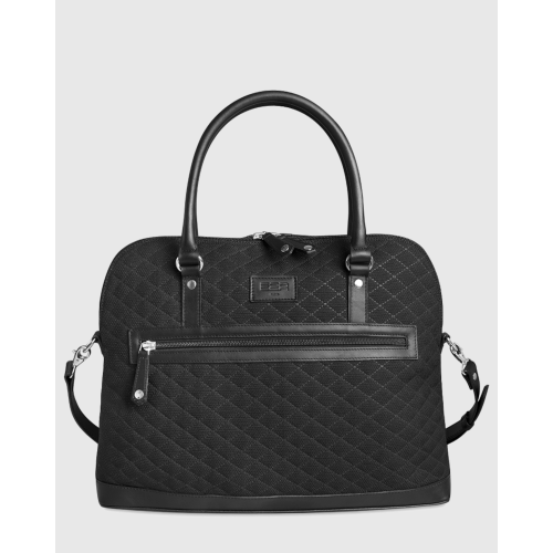 Sac ordinateur Simona - Motif Numéro 1 Noir