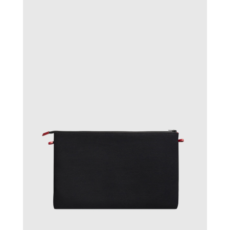 Sac cabas et sa housse ordinateur amovible CARMEN - Motif Bleu, Rouge, Blanc, Kaki, Jaune
