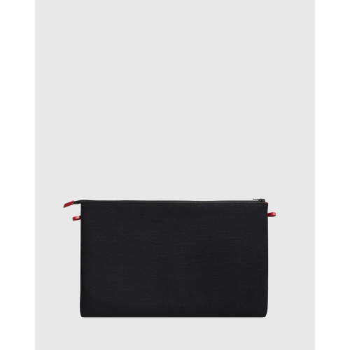 Sac cabas et sa housse ordinateur amovible CARMEN - Motif Rouge, blanc, jaune, marron, orange