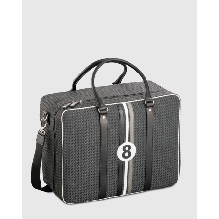 Bagage cabine homme toile et cuir rétro automobile Andrew - E2R