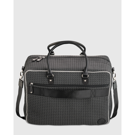 Bagage cabine homme toile et cuir rétro automobile Andrew - E2R