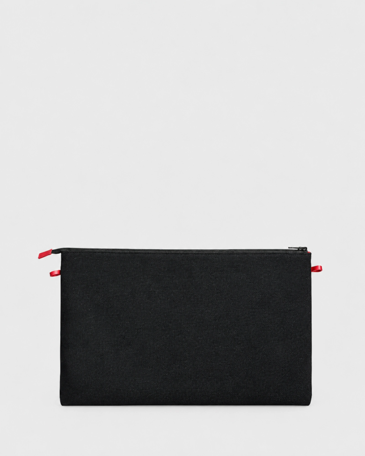 Sac cabas et sa housse ordinateur amovible CARMEN - Motif Bleu, Rouge, Blanc, Kaki, Jaune