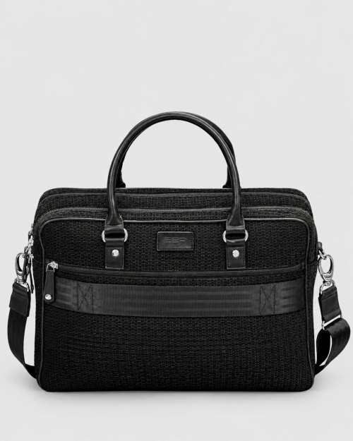 Sac ordinateur noire 15 pouces tendance multi poches - E2R 2