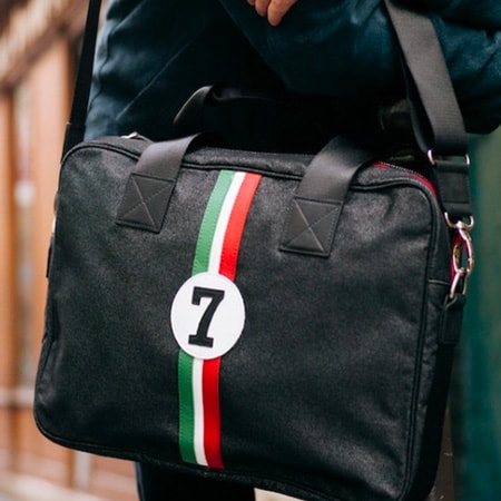 Sac &ldquo;Alberto&rdquo; style italien : Sac ordinateur homme 15 pouces