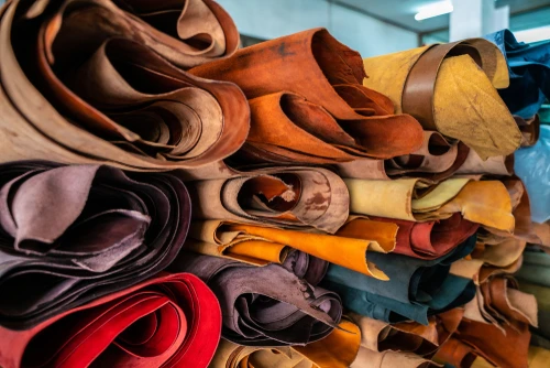 Cuir à tannage végétal