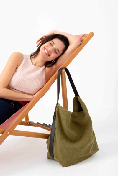 Sac cabas en toile La Benjamine